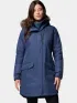 Columbia Suttle Mountain Long Insulated Jacket Női Utcai Kabát 465-Collegiate Navy