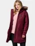 Columbia Suttle Mountain Long Insulated Jacket Női Utcai Kabát 625-Rich Wine