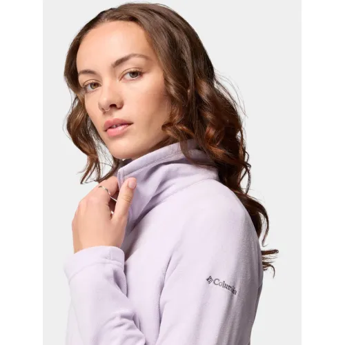 Columbia Glacial IV 1/2 Zip Női Polár, Softshell, Középréteg 552-Lavender Pearl