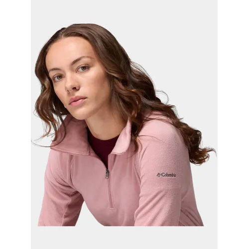 Columbia Glacial IV 1/2 Zip Női Polár, Softshell, Középréteg 659-Eraser Pink