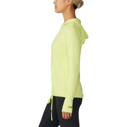 Mountain Hardwear Crater Lake Long Sleeve Hoody Mountain Hardwear Crater Lake Long Sleeve Hoody Női Polár, Softshell, Középréteg 383-Light Sun