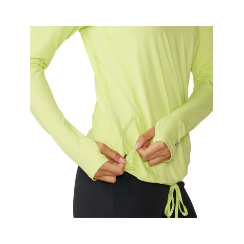 Mountain Hardwear Crater Lake Long Sleeve Hoody Mountain Hardwear Crater Lake Long Sleeve Hoody Női Polár, Softshell, Középréteg 383-Light Sun