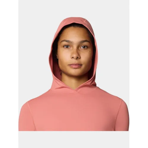 Mountain Hardwear Crater Lake Long Sleeve Hoody Női Sport felső 634-Fleurs