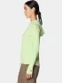 Mountain Hardwear Crater Lake Long Sleeve Hoody Női Fitness felső 386-Frozen In Lime