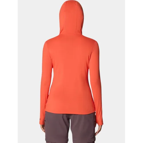 Mountain Hardwear Crater Lake Long Sleeve Hoody Női Fitness felső 461-Aspect
