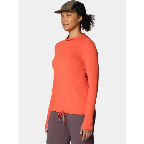 Mountain Hardwear Crater Lake Long Sleeve Hoody Női Fitness felső 461-Aspect