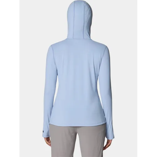 Mountain Hardwear Crater Lake Long Sleeve Hoody Női Fitness felső 471-Beach Breeze