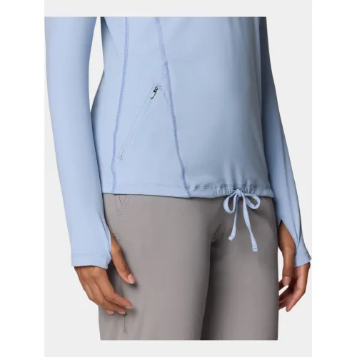 Mountain Hardwear Crater Lake Long Sleeve Hoody Női Fitness felső 471-Beach Breeze