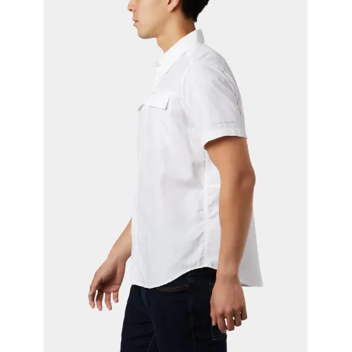 Columbia Silver Ridge 2.0 Short Sleeve Shirt Férfi Ing 100-White