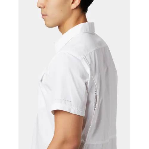Columbia Silver Ridge 2.0 Short Sleeve Shirt Férfi Ing 100-White