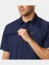 Columbia Silver Ridge 2.0 Short Sleeve Shirt Férfi Ing 464-Collegiate Navy