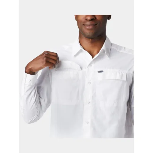 Columbia Silver Ridge2.0 Long Sleeve Shirt Férfi Ing 100-White