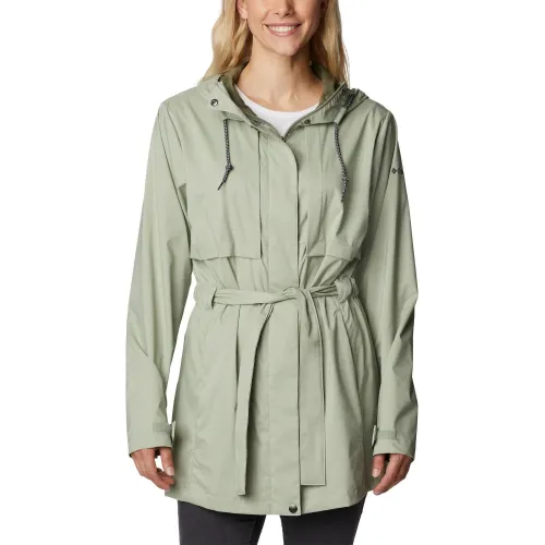 Columbia Pardon My Trench Rain Jacket Női Utcai Kabát 348-Safari