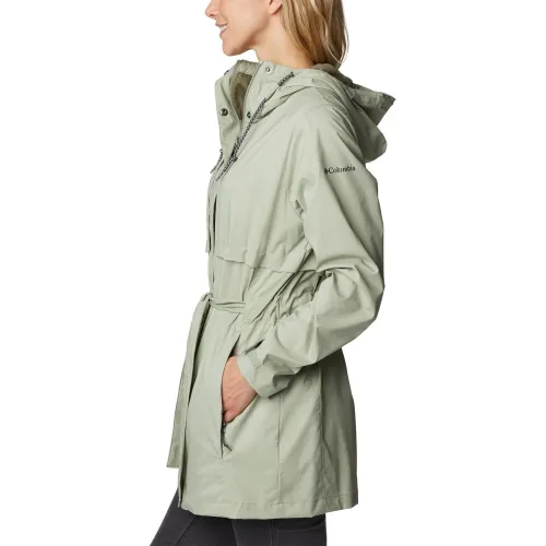 Columbia Pardon My Trench Rain Jacket Női Utcai Kabát 348-Safari