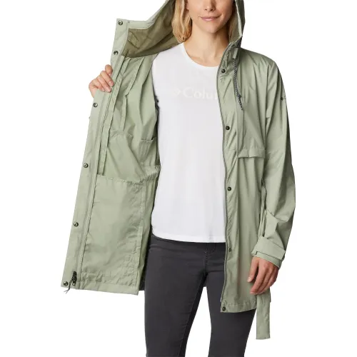 Columbia Pardon My Trench Rain Jacket Női Utcai Kabát 348-Safari