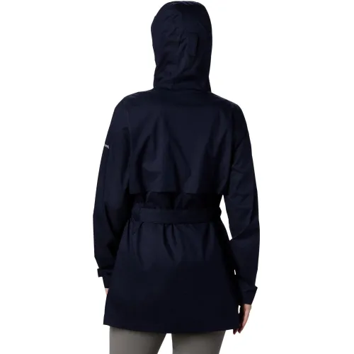 Columbia Pardon My Trench Rain Jacket Női Utcai Kabát 472-Dark Nocturnal