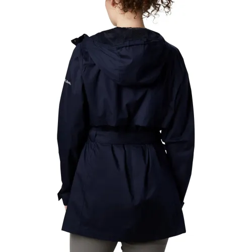 Columbia Pardon My Trench Rain Jacket Női Utcai Kabát 472-Dark Nocturnal
