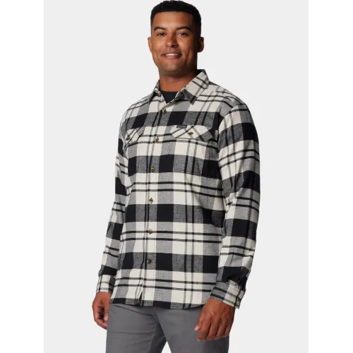 Columbia Flare Gun Stretch Flannel Férfi Ing 009-Black