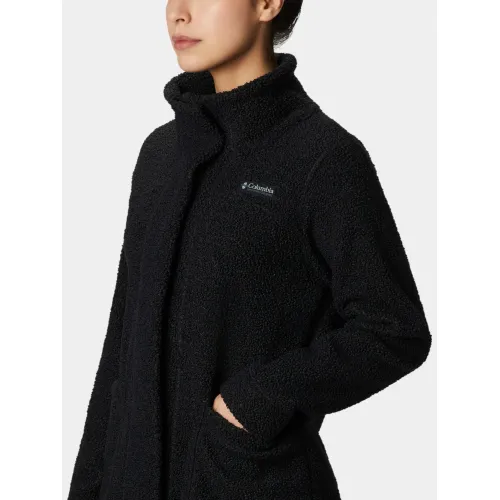 Columbia Panorama Long Jacket Női Utcai Kabát 010-Black