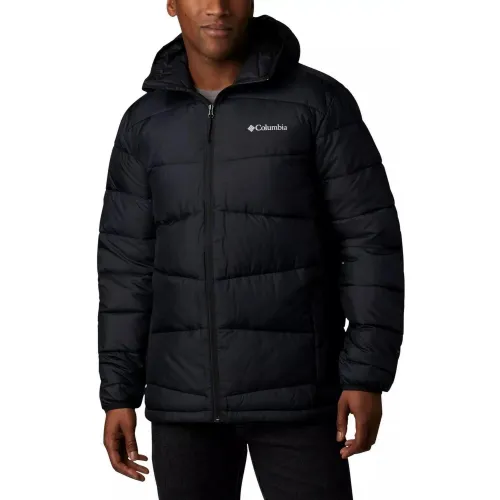 Columbia Fivemile Butte Hooded Jacket Férfi Utcai Kabát 010-Black