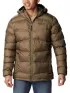 Columbia Fivemile Butte Hooded Jacket Férfi Utcai Kabát 397-Stone Green