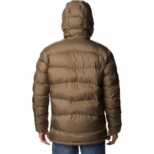 Columbia Fivemile Butte Hooded Jacket Férfi Utcai Kabát 397-Stone Green