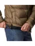 Columbia Fivemile Butte Hooded Jacket Férfi Utcai Kabát 397-Stone Green