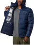 Columbia Fivemile Butte Hooded Jacket Férfi Utcai Kabát 464-Collegiate Navy