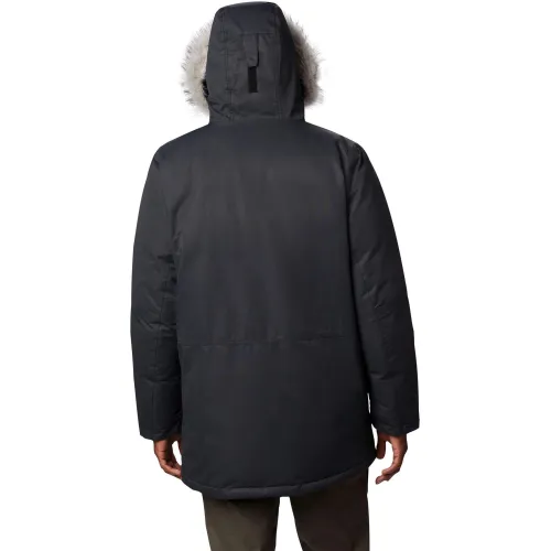 Columbia South Canyon Long Down Parka Férfi Utcai Kabát 010-Black