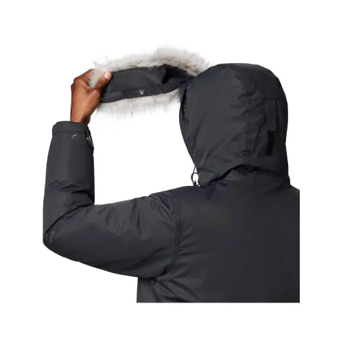 Columbia South Canyon Long Down Parka Férfi Utcai Kabát 010-Black