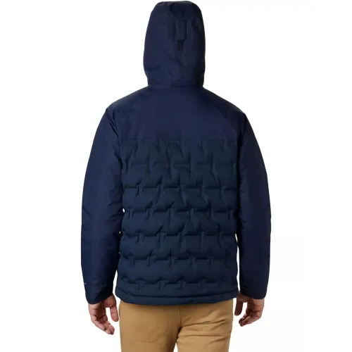 Columbia Grand Trek Down Jacket Férfi Utcai Kabát 464-Collegiate Navy