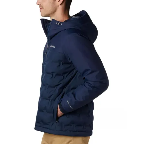 Columbia Grand Trek Down Jacket Férfi Utcai Kabát 464-Collegiate Navy