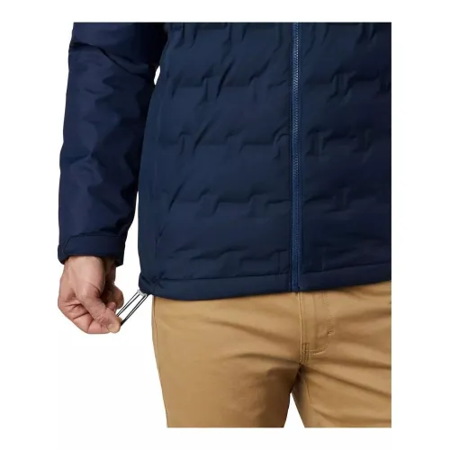 Columbia Grand Trek Down Jacket Férfi Utcai Kabát 464-Collegiate Navy