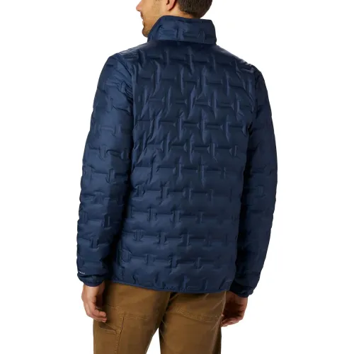 Columbia Delta Ridge Down Jacket Férfi Utcai Kabát 464-Collegiate Navy
