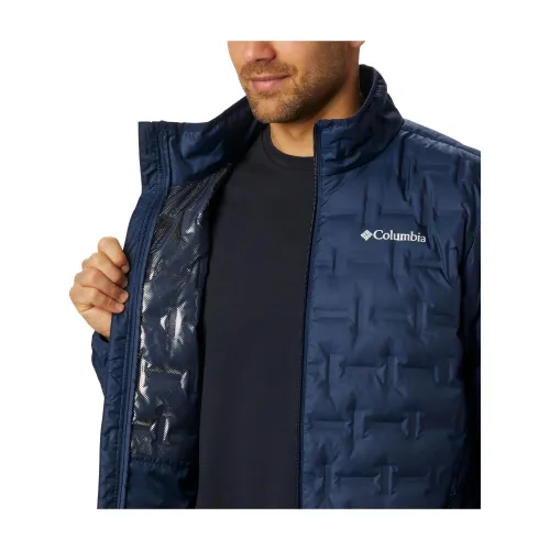Columbia Delta Ridge Down Jacket Férfi Utcai Kabát 464-Collegiate Navy