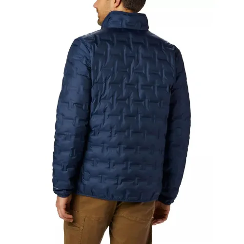 Columbia Delta Ridge Down Jacket Férfi Utcai Kabát 464-Collegiate Navy