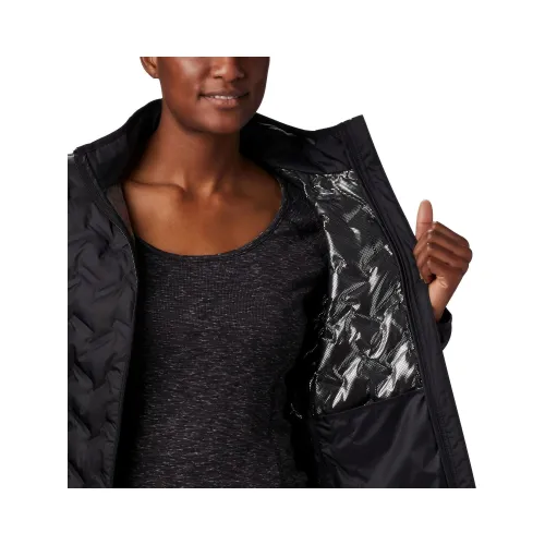 Columbia Delta Ridge Down Jacket Női Utcai Kabát 010-Black