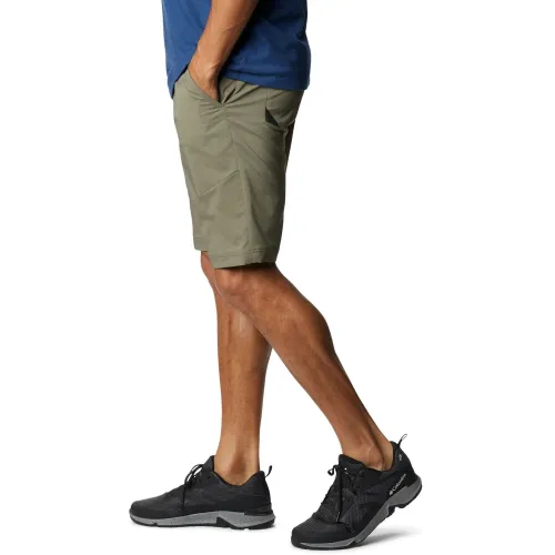 Columbia Tech Trail Short Férfi Rövidnadrág 397-Stone Green