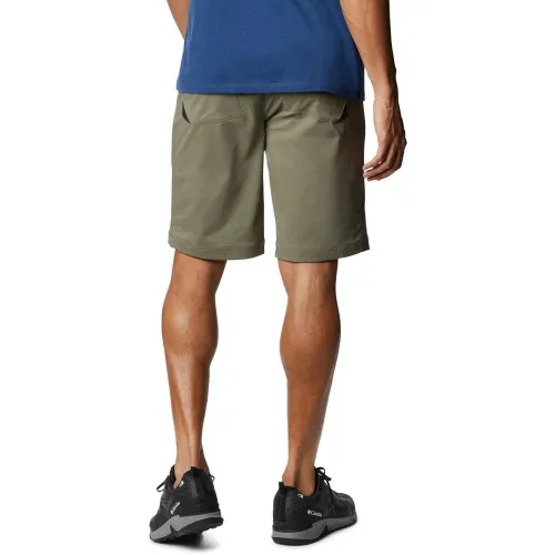 Columbia Tech Trail Short Férfi Rövidnadrág 397-Stone Green