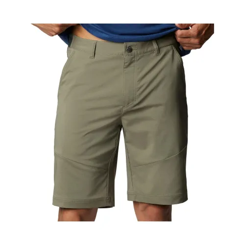 Columbia Tech Trail Short Férfi Rövidnadrág 397-Stone Green
