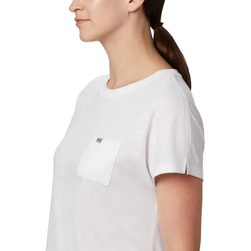 Columbia Cades Cape Tee Női Póló 100-White