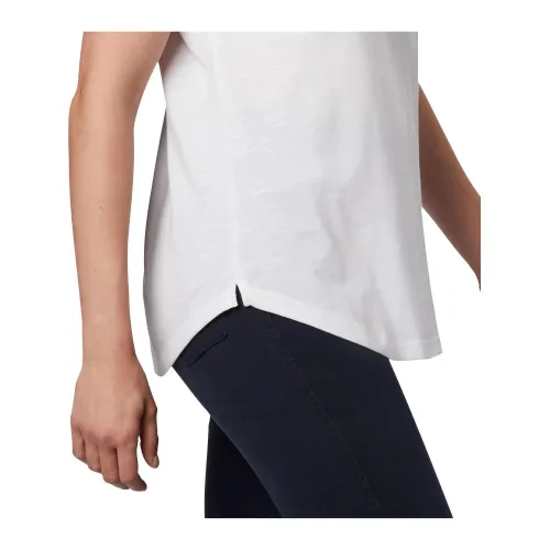 Columbia Cades Cape Tee Női Póló 100-White