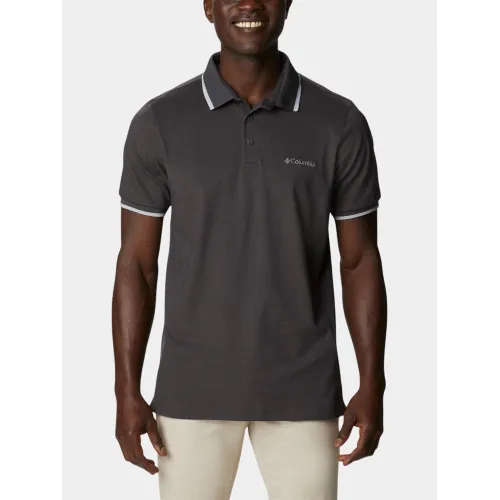 Columbia Cove Dome Butte Solid Pique Polo Columbia Cove Dome Butte Solid Pique Polo Férfi Galléros póló 012-Shark
