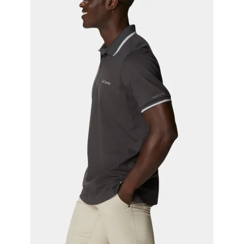 Columbia Cove Dome Butte Solid Pique Polo Columbia Cove Dome Butte Solid Pique Polo Férfi Galléros póló 012-Shark