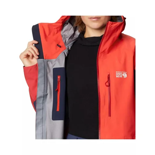 Mountain Hardwear Exposure/2 Pro LT Jacket Női Túrakabát 636-Fiery Red