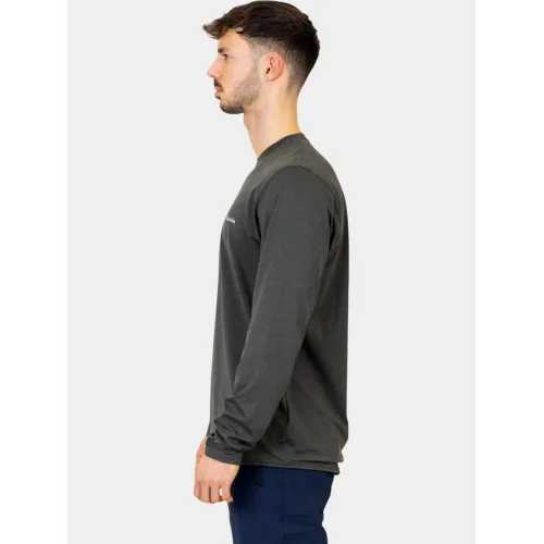 Columbia Tech Trail Long Sleeve Crew II Férfi Fitness felső 011-Shark