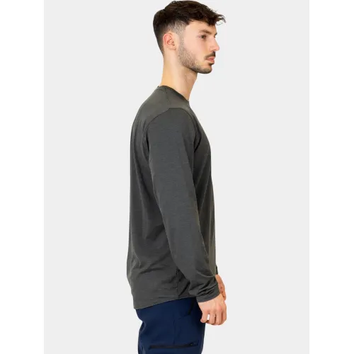 Columbia Tech Trail Long Sleeve Crew II Férfi Fitness felső 011-Shark