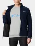 Columbia Basin Trail III Full Zip Férfi Polár, Softshell, Középréteg 464-Collegiate Navy