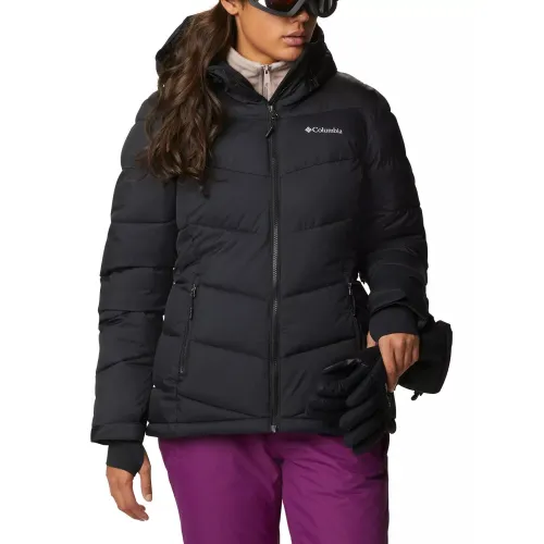 Columbia Abbott Peak Insulated Jacket Columbia Abbott Peak Insulated Jacket Női Síkabát, Snowboard Kabát 011-Black