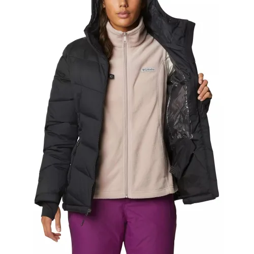 Columbia Abbott Peak Insulated Jacket Columbia Abbott Peak Insulated Jacket Női Síkabát, Snowboard Kabát 011-Black